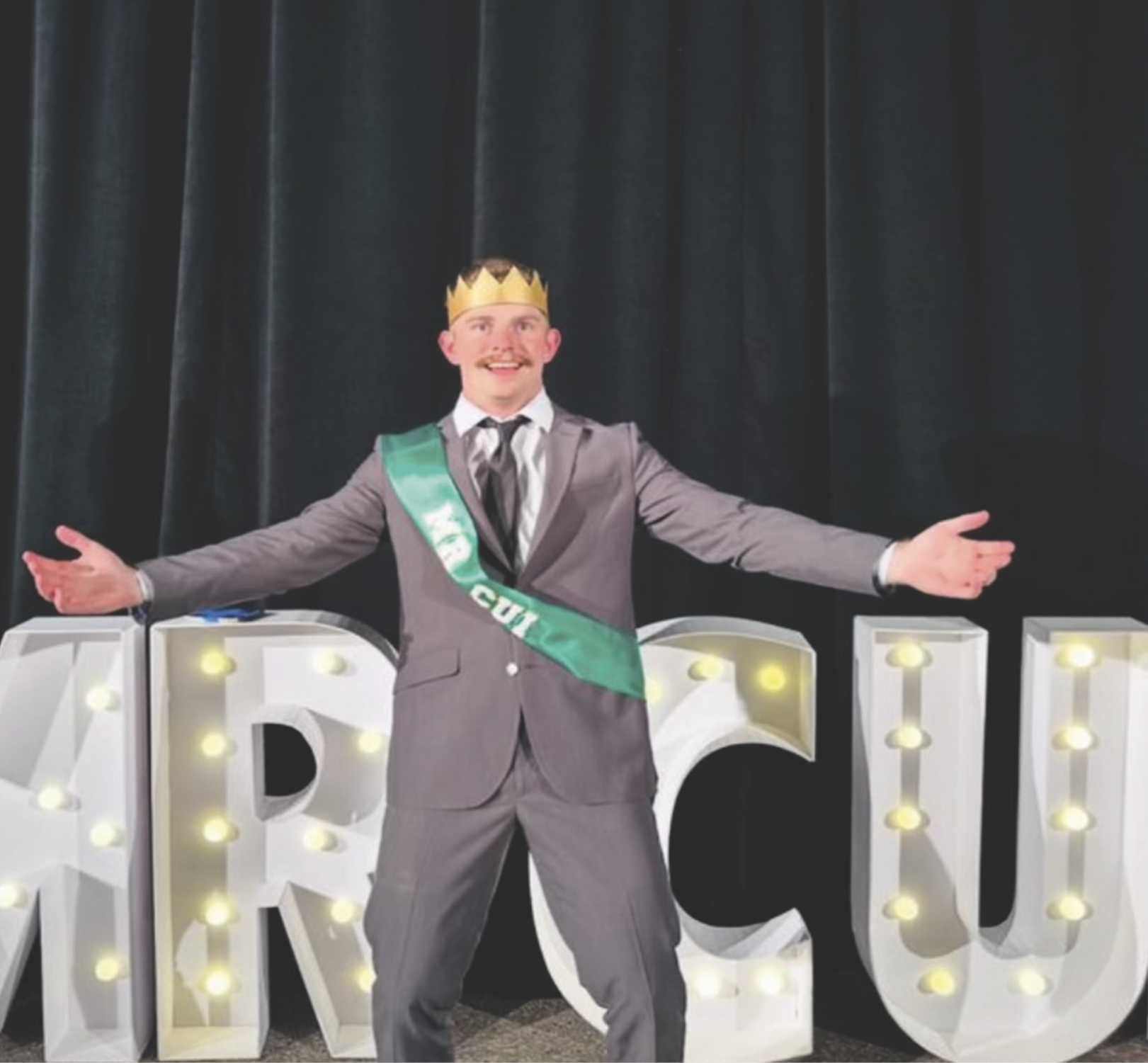 Concordia’s first ever Mr. CUI, Mason Dalbeck!